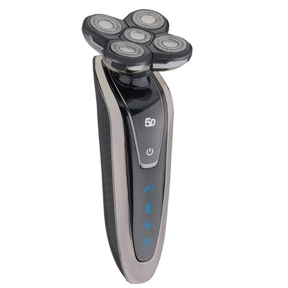 Men Electric Shaver Rechargeable Shaving Machine Waterproof Razor(Silver Grey) - Electric Shavers by PMC Jewellery | Online Shopping South Africa | PMC Jewellery