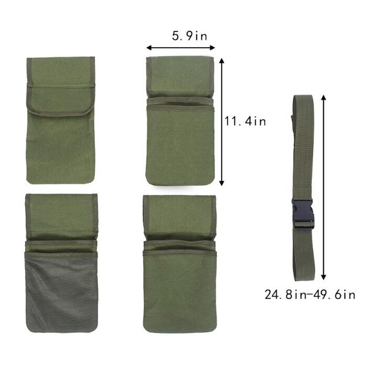 Garden Canvas Pocket Tool Storage Belt Bag - Storage Bags by PMC Jewellery | Online Shopping South Africa | PMC Jewellery