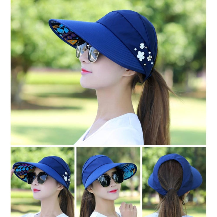 Women Summer Casual  Going Out Ultraviolet-proof Korean Style Folded Sun Block Hat Breathable And Light - Peaked Cap by PMC Jewellery | Online Shopping South Africa | PMC Jewellery