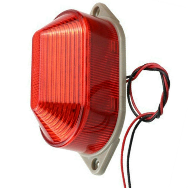 AC220V Led Mini Strobe Signal Warning Light Silent Warning Light(Red) - Warning Lights by PMC Jewellery | Online Shopping South Africa | PMC Jewellery