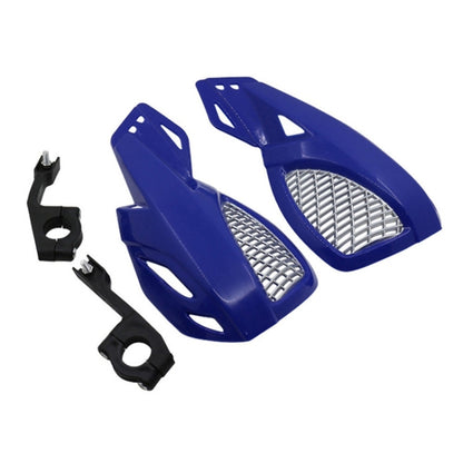 24CM Motorcycle Handguard Hand Guard Protector for Kawasaki Suzuki Honda Yamaha Moto Dirt Bike ATVS With Mount Kit(Blue) - Grips by PMC Jewellery | Online Shopping South Africa | PMC Jewellery