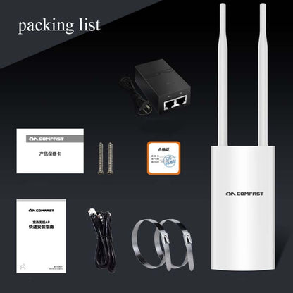 EW72 1200Mbps Comfast Outdoor High-Power Wireless Coverage AP Router(EU Plug) - Wireless Routers by COMFAST | Online Shopping South Africa | PMC Jewellery