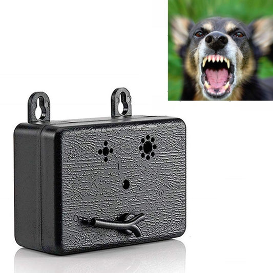 Ultrasonic Dog Repeller Pet Automatic Bark Stopper Dog Training Supplies, Specification: CSB20 (Rechargeable)(Black) - Training Aids by PMC Jewellery | Online Shopping South Africa | PMC Jewellery