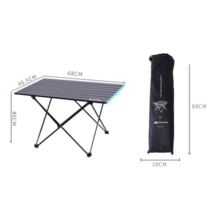 Outdoor Aluminum Alloy Folding Table Camping Picnic Portable Folding Table Barbecue Table Stall Small Dining Table, Size:Large - Outdoor Folding Tables by PMC Jewellery | Online Shopping South Africa | PMC Jewellery