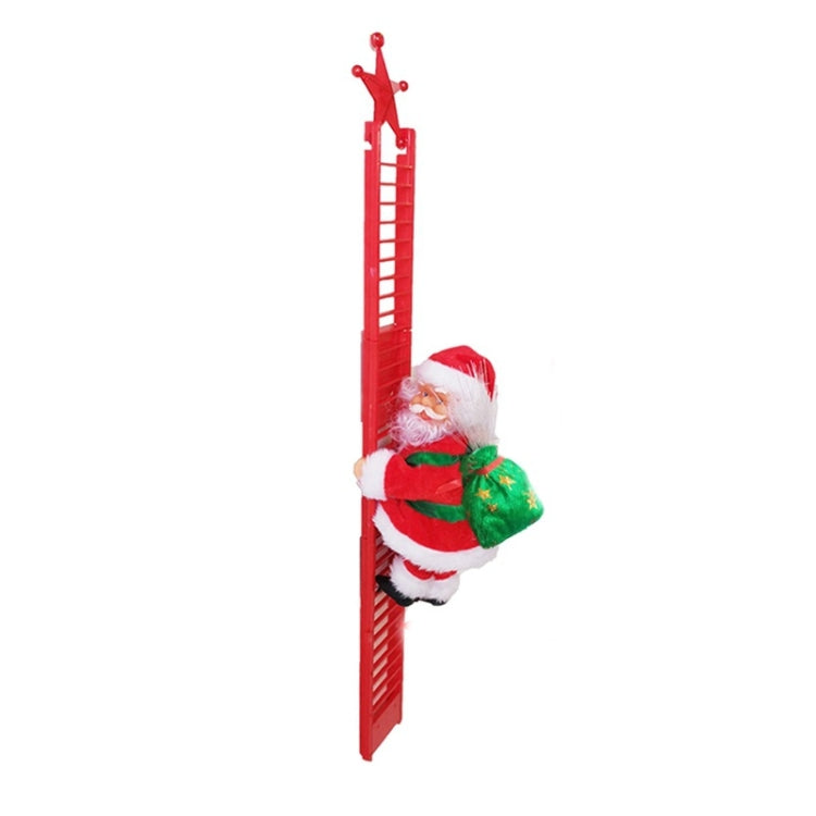 Electric Santa Claus Toy Christmas Children Gift Decoration, Specification: Red Ladder - Ornaments by PMC Jewellery | Online Shopping South Africa | PMC Jewellery