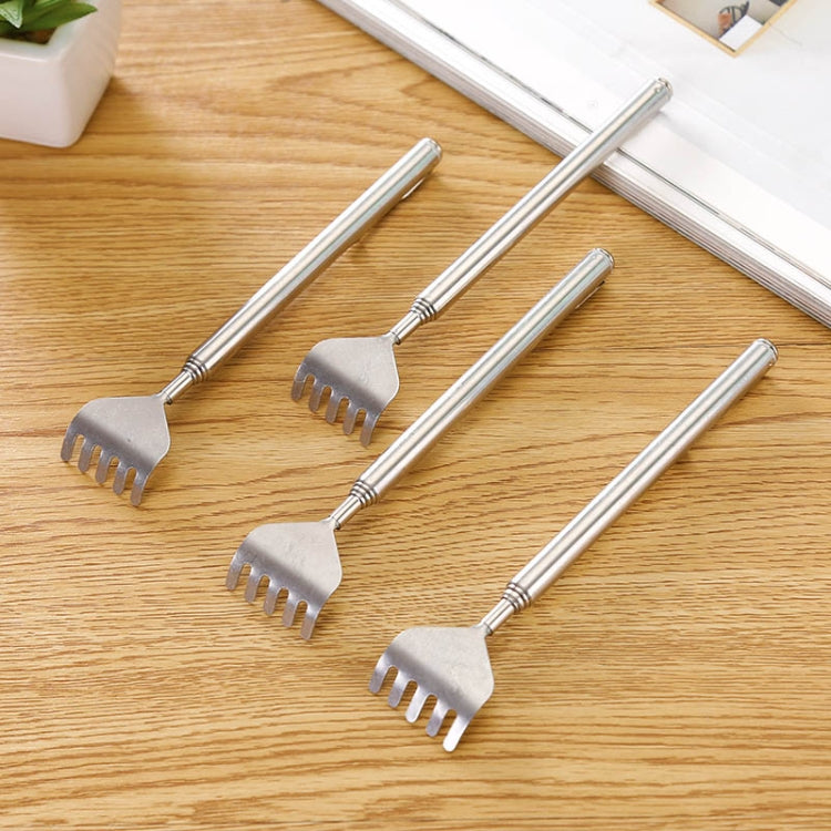 2 PCS Extendable Back Scratcher Stainless Steel Telescopic Anti Itch Claw Massager Extender - Massage & Relaxation by PMC Jewellery | Online Shopping South Africa | PMC Jewellery