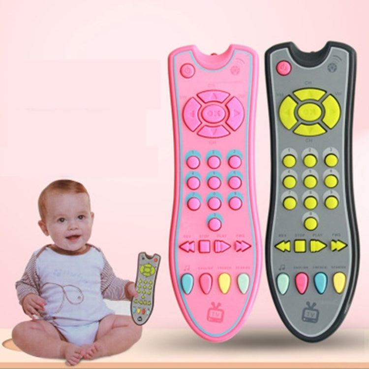 Simulated Music TV Remote Control Early Educational Toys Electric Learning Machine Baby Toy(Yellow) - Learning & Machines by PMC Jewellery | Online Shopping South Africa | PMC Jewellery