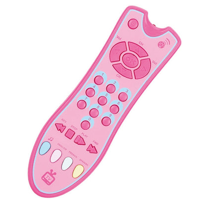 Baby Toys Music Mobile Phone TV Remote Control Early Educational Toys Electric Numbers Remote Learning Machine(Pink) - Learning & Machines by PMC Jewellery | Online Shopping South Africa | PMC Jewellery