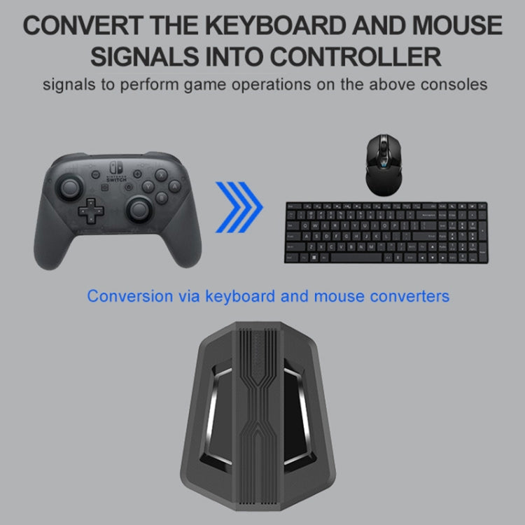 Keyboard And Mouse Converter For PS4/Switch/PS4 Pro/XBOX ONE(Support Audio Models) - Adapter & Cables by PMC Jewellery | Online Shopping South Africa | PMC Jewellery