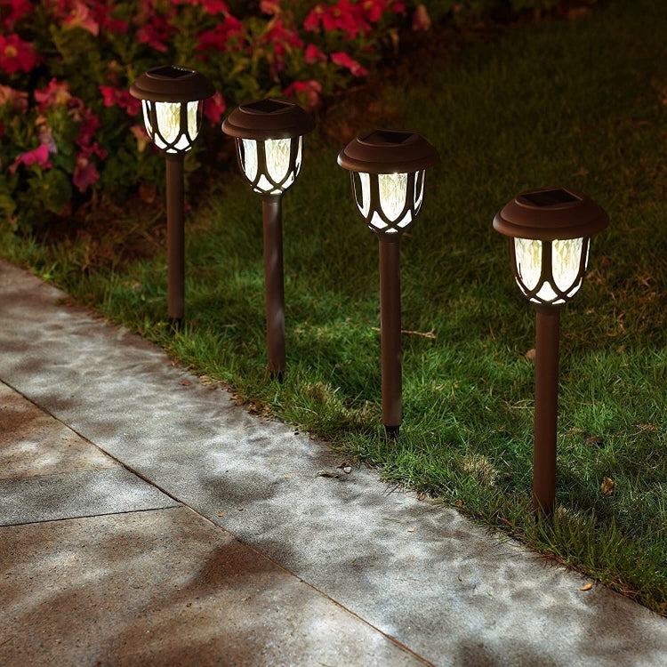 Solar Outdoor Garden Lawn Light Street Light Garden LED Decorative Landscape Light Villa Ground Plug Light(Colorful Light) - With Solar Panel by PMC Jewellery | Online Shopping South Africa | PMC Jewellery