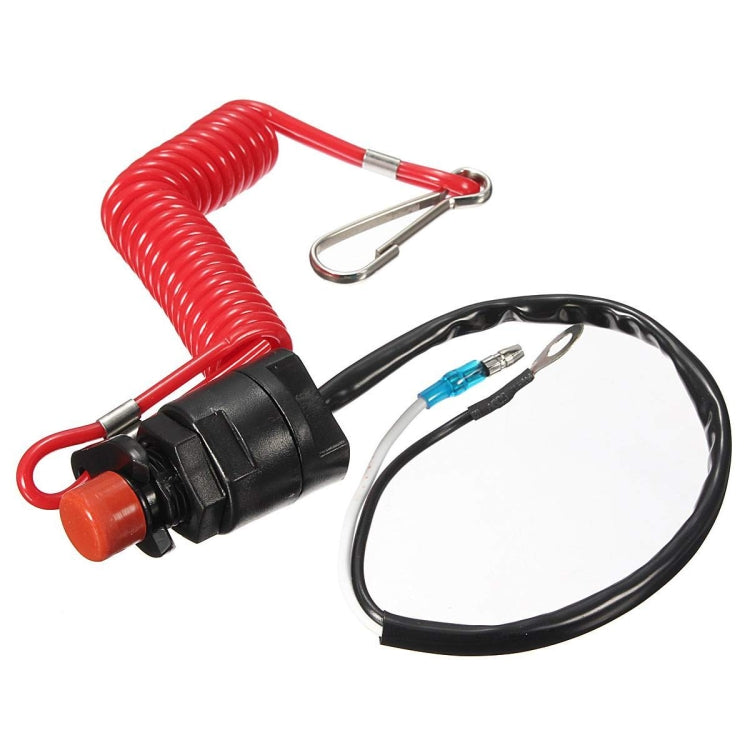 Universal Boat Outboard Engine Motor Kill Stop Switch Safety Tether Lanyard Motorcycle Switches - Electrical System by PMC Jewellery | Online Shopping South Africa | PMC Jewellery