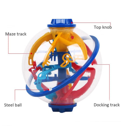 101217 100 Levels Intelligence Breakthrough Maze Ball Magic Ball Portable Children Toy - Math Toys by PMC Jewellery | Online Shopping South Africa | PMC Jewellery