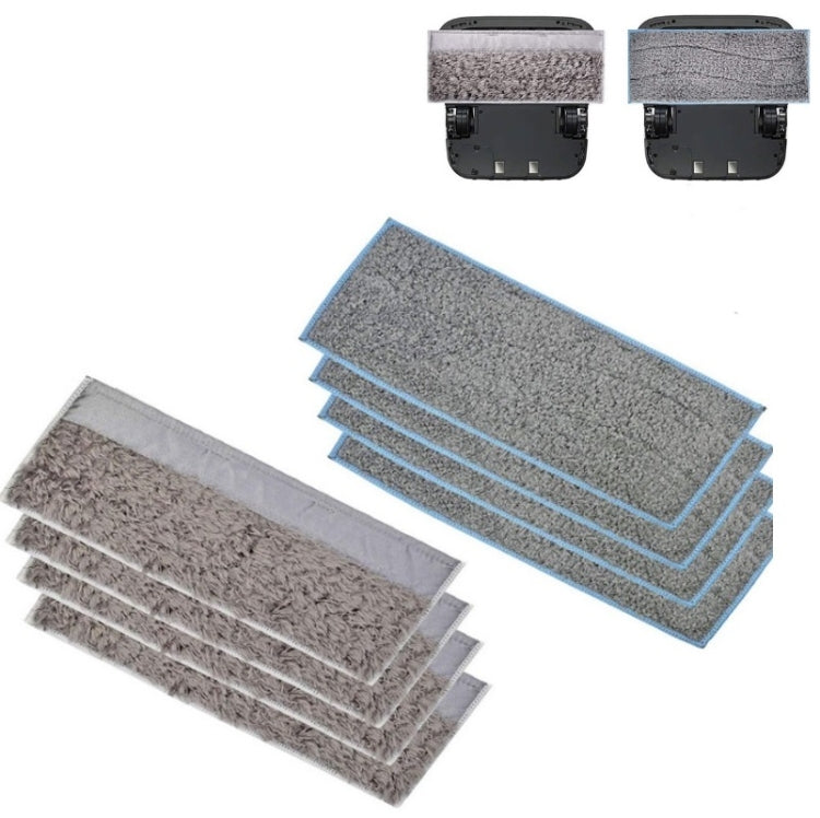 Sweeper Accessories Mop Wet & Dry Type for IRobot Braava / Jet / M6, Specification:8-piece Set (4 Dry Wipes + 4 Wet Wipes) - Other Accessories by PMC Jewellery | Online Shopping South Africa | PMC Jewellery