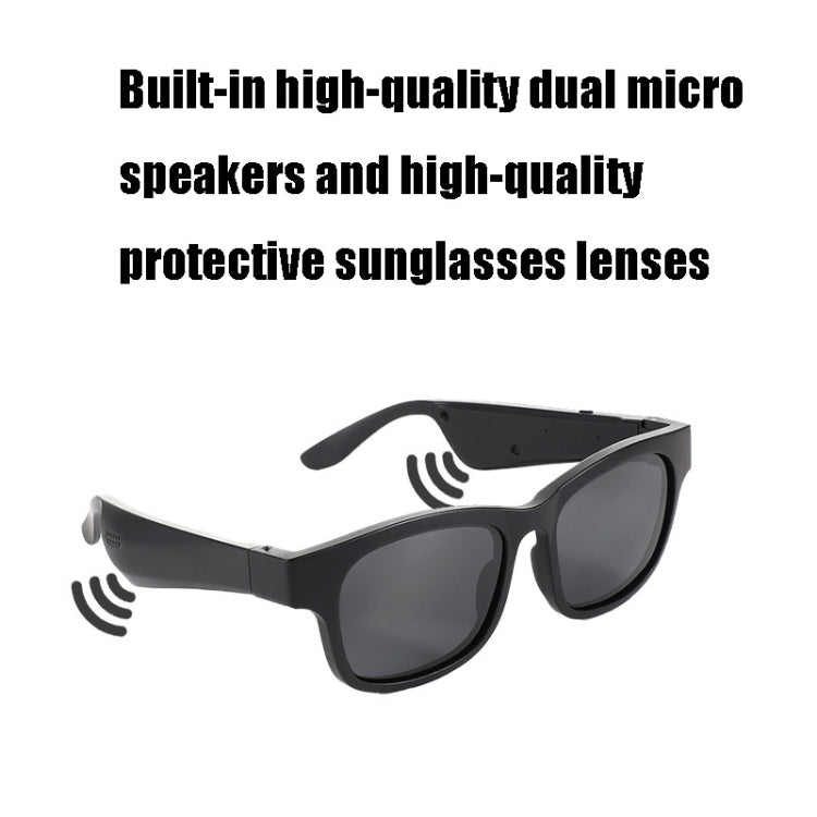 Binaural Call Smart Bluetooth Glasses Earphone(A14 Black) - Bluetooth Earphone by PMC Jewellery | Online Shopping South Africa | PMC Jewellery