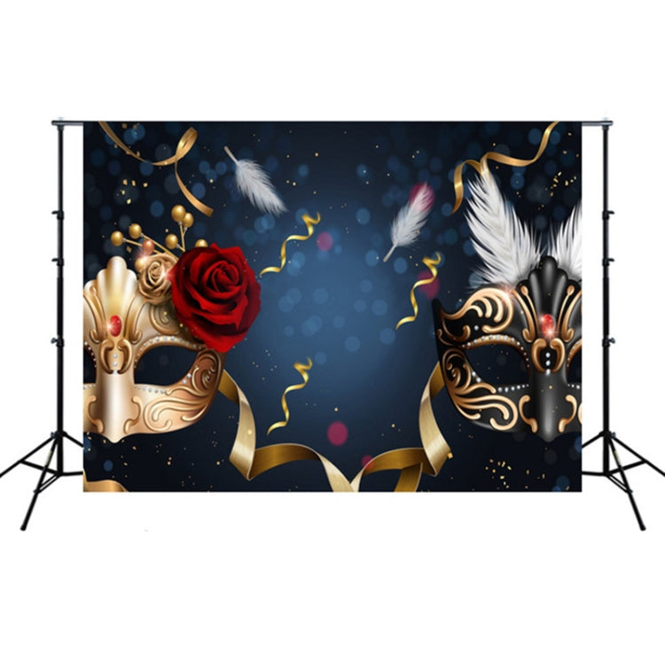 2.1m x 1.5m Masquerade Mask Party Scene Layout Photo Photography Background Cloth(W032) - Other by PMC Jewellery | Online Shopping South Africa | PMC Jewellery