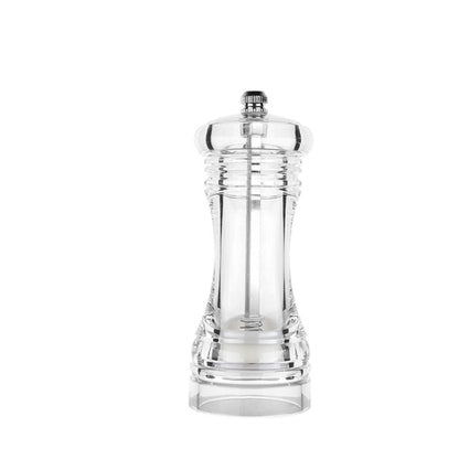 Acrylic Transparent Pepper Grinder Manual Pepper Grinder Ceramic Core Multi-Purpose Seasoning Bottle, Specification: 4 Inch - Stirrer & Squeezer by PMC Jewellery | Online Shopping South Africa | PMC Jewellery
