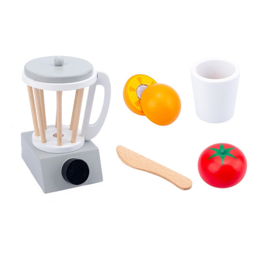 Children Simulation Kitchen Set Baby Wooden Food Cutting Pretend Play Toy Juicer - Pretend Play Toys by PMC Jewellery | Online Shopping South Africa | PMC Jewellery