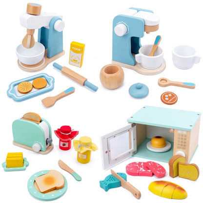 Children Simulation Kitchen Set Baby Wooden Food Cutting Pretend Play Toy Juicer - Pretend Play Toys by PMC Jewellery | Online Shopping South Africa | PMC Jewellery