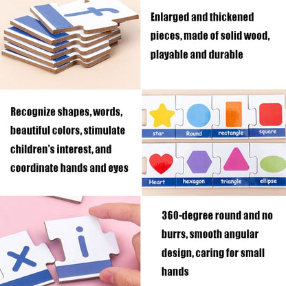 XBL-001 Word Spelling Letter Recognition English Enlightenment Children Early Education Puzzle Toys 90 PCS Cards - Early Education Toys by PMC Jewellery | Online Shopping South Africa | PMC Jewellery