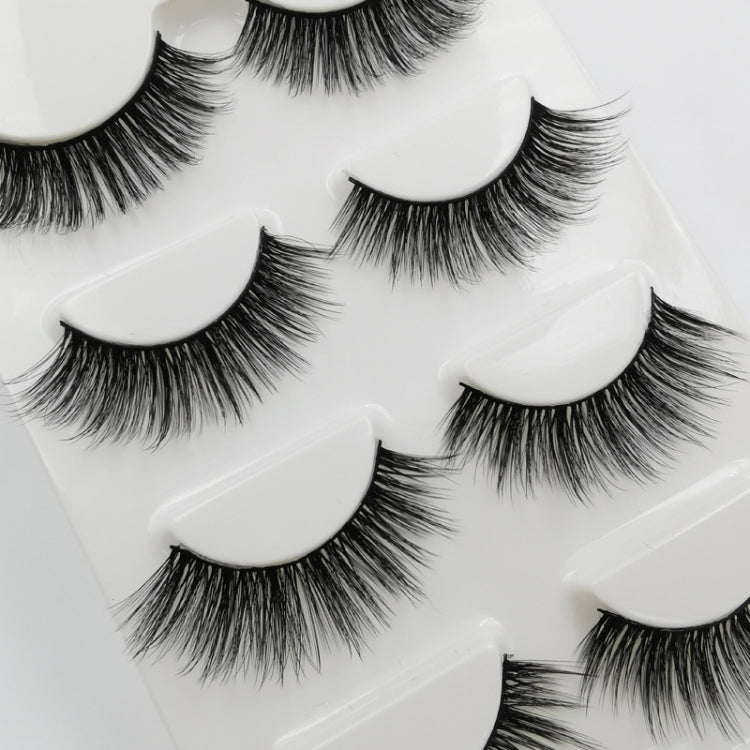 2 PCS 4 Pairs In One Box Handmade Mink False Eyelashes Slender And Long Three-Dimensional Multilayer Eyelashes(G109) - Eyes by PMC Jewellery | Online Shopping South Africa | PMC Jewellery