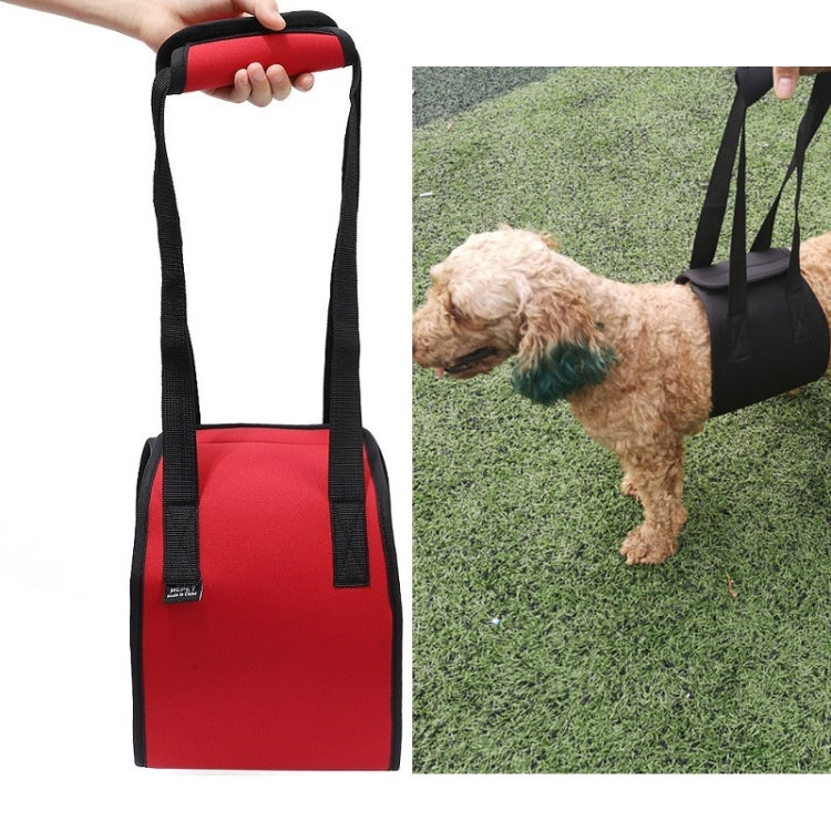 HCPET F1905 Disabled Dogs Assistive Belts Elderly Dogs Walking Assisted Leashes Pet Supplies, Size: S(Red) - Leashes by PMC Jewellery | Online Shopping South Africa | PMC Jewellery