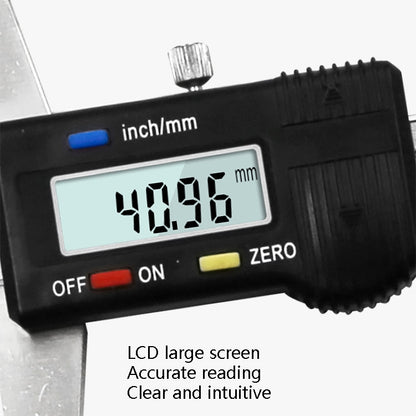 0-150mm Digital Display Depth Gauge Caliper Vernier Caliper Depth Measuring Ruler - Measuring Tools by PMC Jewellery | Online Shopping South Africa | PMC Jewellery