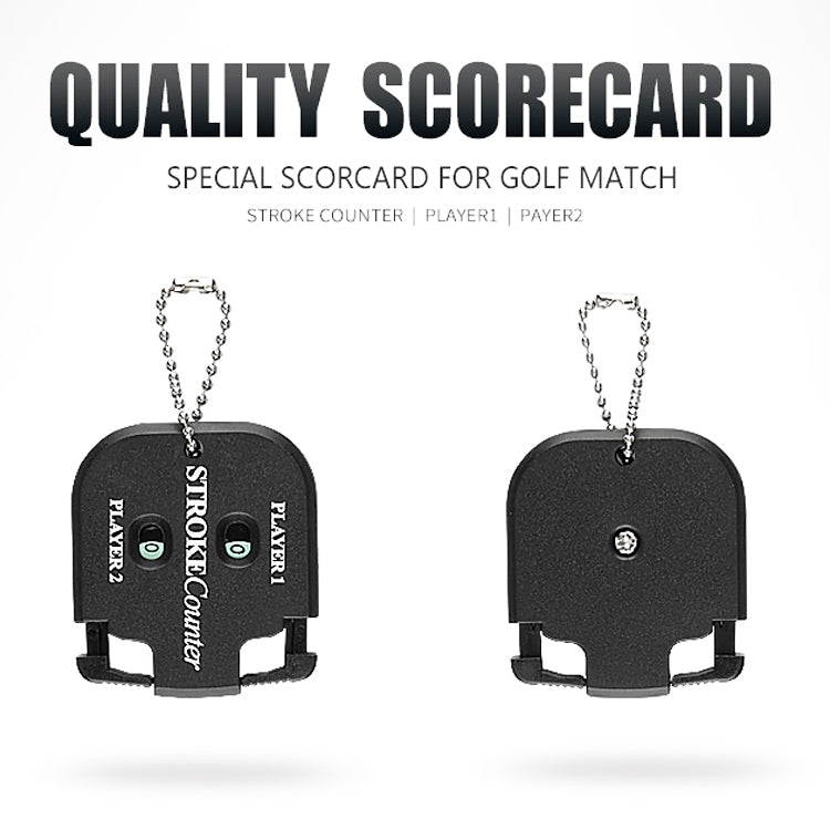 PGM Square Golf Scoring Device Double Dial Counting Device - Golf Accessories by PGM | Online Shopping South Africa | PMC Jewellery