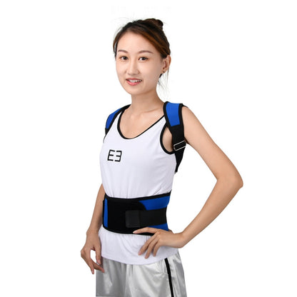 Adult Back Posture Correction Belt Kyphosis Correction Body Restraint Belt, Specification: XL(Blue) - Corrector by PMC Jewellery | Online Shopping South Africa | PMC Jewellery