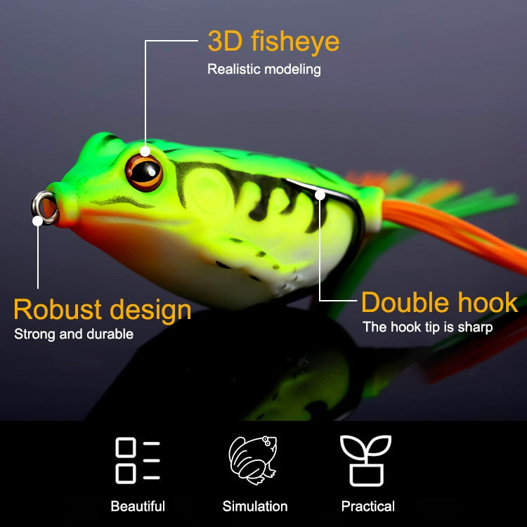 Bionic Thunder Frog Lure Bait Simulation Fishing Bait, Specification: 5.0cm/9g(1) - Fishing Lures by PMC Jewellery | Online Shopping South Africa | PMC Jewellery