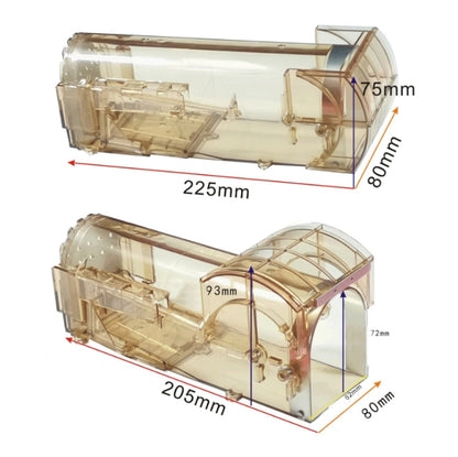 Short Cage Plastic Mousetrap Humane Cage For Catching Mice Alive(Green) - Traps by PMC Jewellery | Online Shopping South Africa | PMC Jewellery