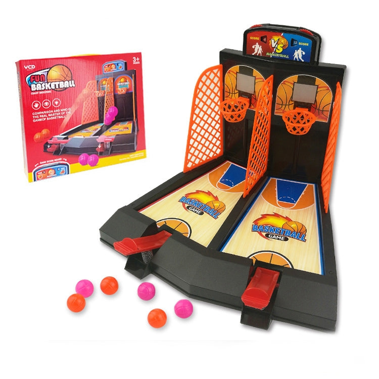 2 PCS Double Battle Basketball Toys Children Finger Catapult Basketball Court Desktop Shooting Parent-Child Game - Table Games by PMC Jewellery | Online Shopping South Africa | PMC Jewellery