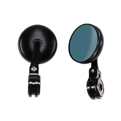 Motorcycle Modified Rearview Mirror CNC Handle Mirror Accessories(Black) - Side Mirrors by PMC Jewellery | Online Shopping South Africa | PMC Jewellery