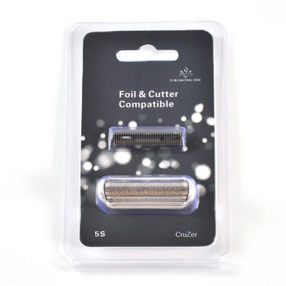 2PCS 5S Razor Blade Mesh Cutter Head Set For Braun(Silver) - Accessories by PMC Jewellery | Online Shopping South Africa | PMC Jewellery