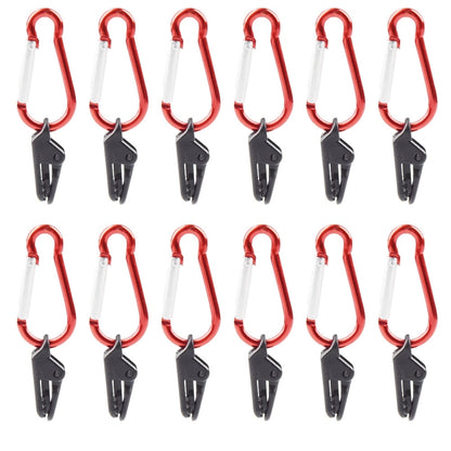 20 PCS Camping Tent Windproof Fixing Clip Outdoor Barbecue Canopy Tarp Fixed Pull Point Clip - Tents & Accessories by PMC Jewellery | Online Shopping South Africa | PMC Jewellery