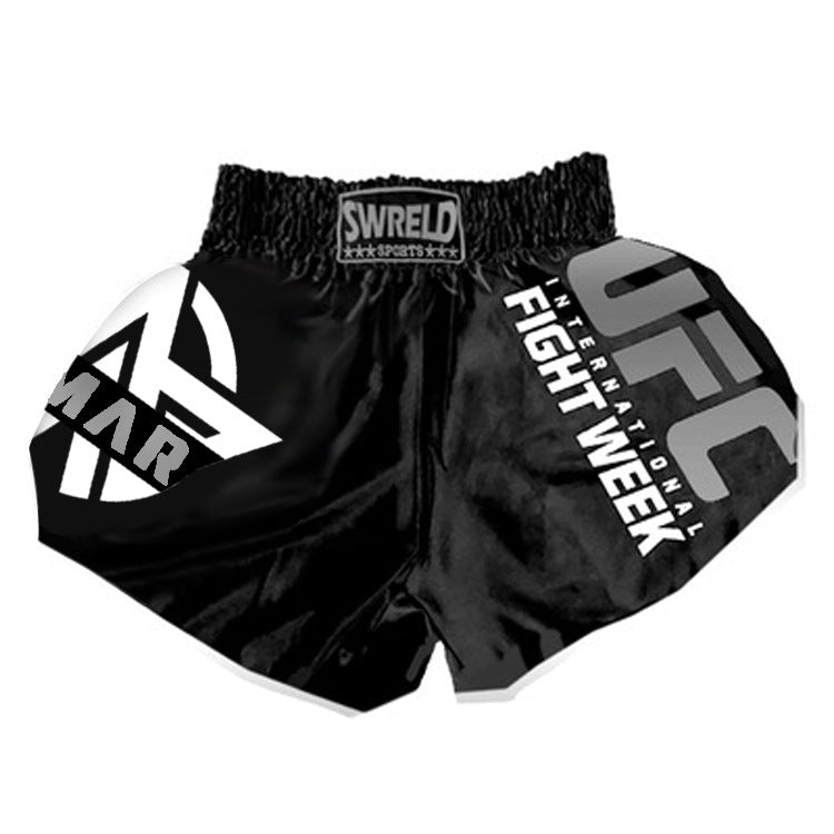 SWERLD Boxing/MMA/UFC Sports Training Fitness Shorts, Size: XXXL(5) - Sports Shorts by SWERLD | Online Shopping South Africa | PMC Jewellery