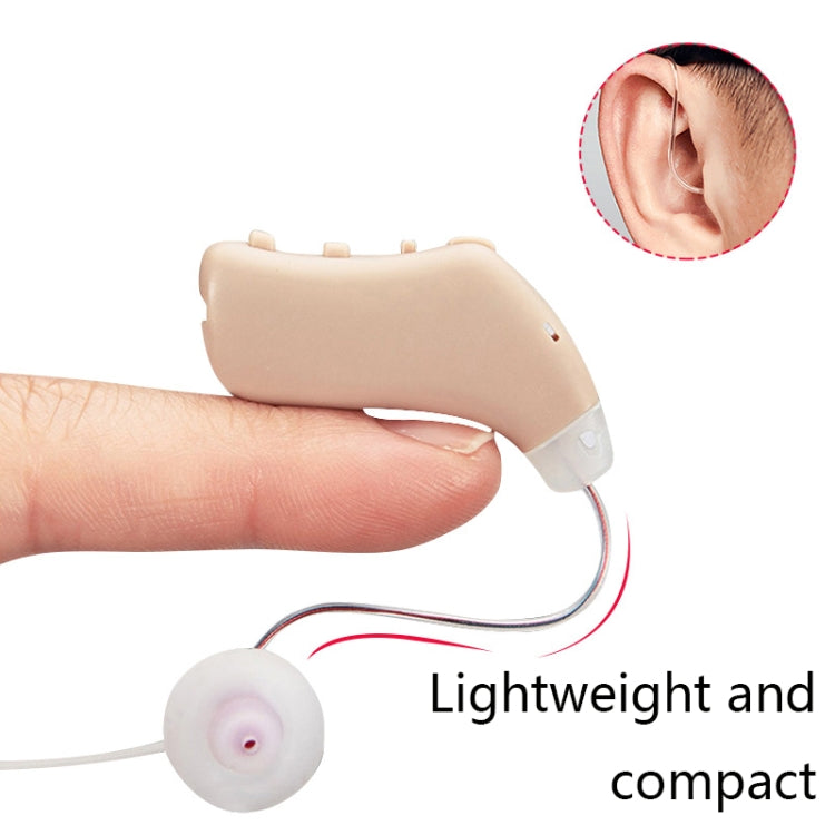 G28 Old Man Hearing Aid Sound Amplifier Sound Collector, Style: Left Ear(Skin Color) - Hearing Aids by PMC Jewellery | Online Shopping South Africa | PMC Jewellery