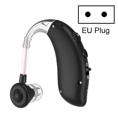 GM-105 Elderly Hearing Aid Sound Amplifier Intelligent Noise Reduction Sound Collector, Style: EU Plug(Fantasy Black) - Hearing Aids by PMC Jewellery | Online Shopping South Africa | PMC Jewellery