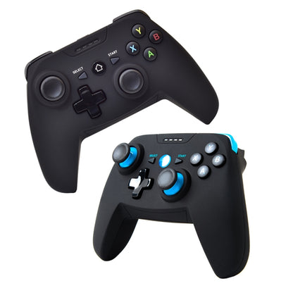 CX-X1  2.4GHz + Bluetooth 4.0 Wireless Game Controller Handle For Android / iOS / PC / PS3 Handle + Bracket (Blue) - Gamepads by PMC Jewellery | Online Shopping South Africa | PMC Jewellery