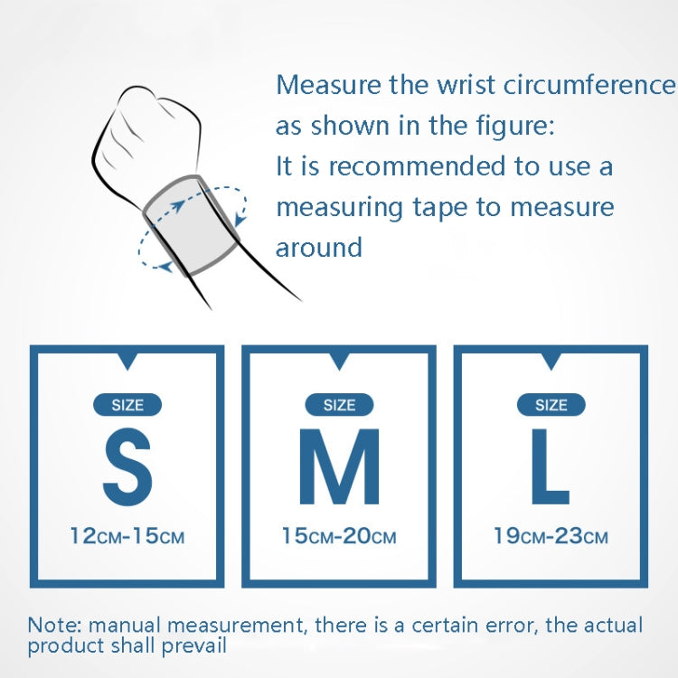 AOLIKES HS-1672 Wrist Joint Fixture Belt Breathable Wrist Sprained Fracture Fixed Sleeve Wrist Steel Strip Splint, Specification: Left Hand+Right Hand M - Corrector by PMC Jewellery | Online Shopping South Africa | PMC Jewellery
