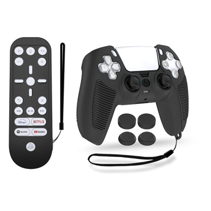 V1-1 Game Console & Remote Control Rocker Cap Silicone Protective Cover For PS5( Black) - Cases by PMC Jewellery | Online Shopping South Africa | PMC Jewellery