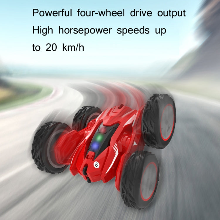 Stunt Deformation High-Speed Electric Remote Control Car Double-Sided Off-Road Tumbling And Twisting Toy Car(Red) - RC Cars by PMC Jewellery | Online Shopping South Africa | PMC Jewellery