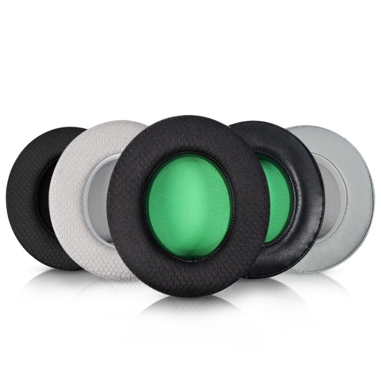 2 PCS Headset Sponge Case For Razer BlackShark V2/V2X/V2SE, Colour: Ellipse(Gray Gray Mesh) - Earmuff & Pad by PMC Jewellery | Online Shopping South Africa | PMC Jewellery