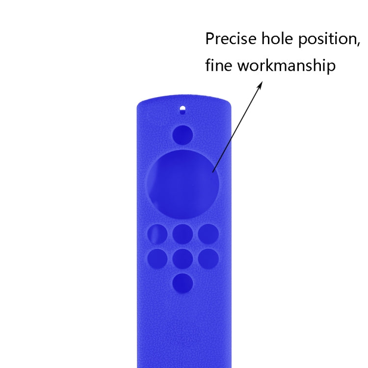 2 PCS Y19 Remote Control Silicone Protective Cover for Alexa Voice Remote Lite / Fire TV Stick Lite(Blue) - Remote Control Covers by PMC Jewellery | Online Shopping South Africa | PMC Jewellery