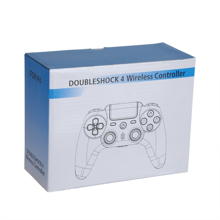 ZR486 Wireless Game Controller For PS4, Product color: White - Gamepads by PMC Jewellery | Online Shopping South Africa | PMC Jewellery