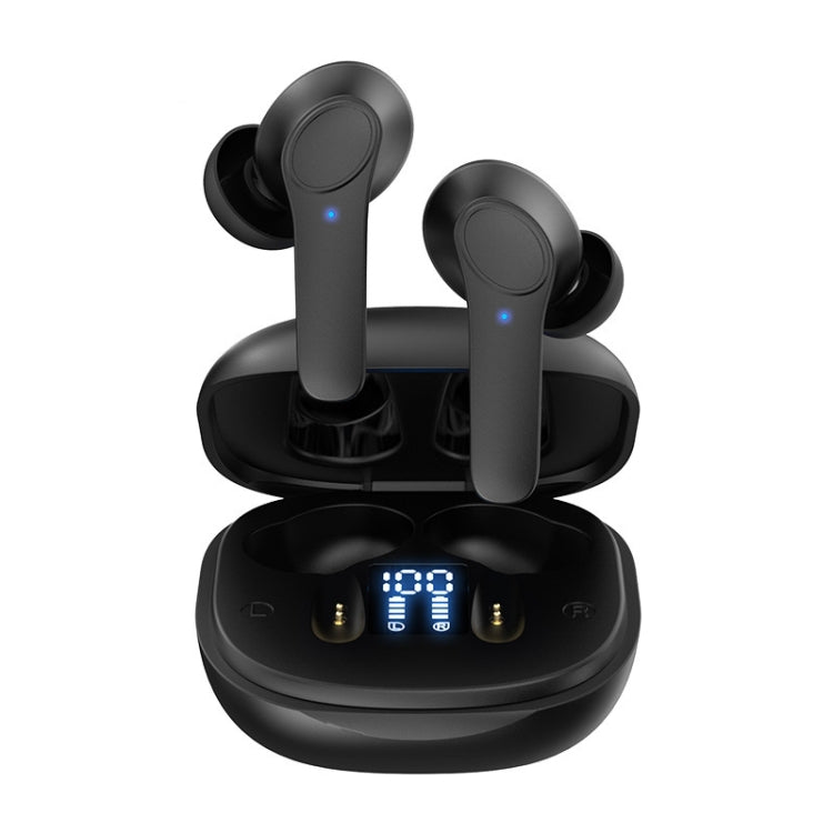 B11 TWS Bluetooth 5.0 Sports Wireless ANC Noise Cancelling In-ear Earphones with Charging Box, Support LED Power Display(Black) - TWS Earphone by PMC Jewellery | Online Shopping South Africa | PMC Jewellery