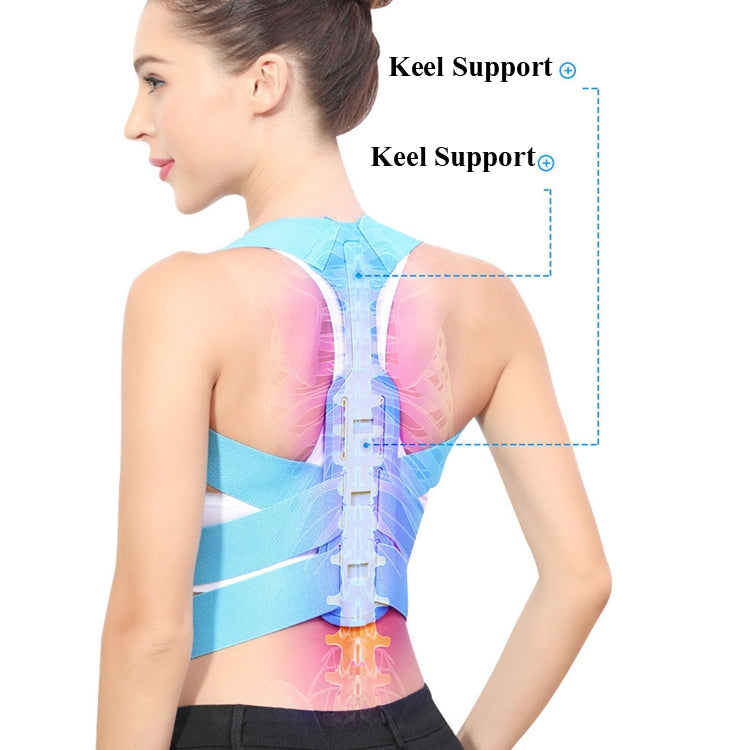 Humpback Correction Belt Back Posture Corrector, Specification: S(062 Child Blue) - Corrector by PMC Jewellery | Online Shopping South Africa | PMC Jewellery