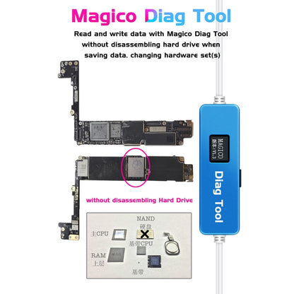 Kaisi Magico Diag DFU Tool Enter Purple Screen Mode Unpack WiFi Data Reading Writing Change SN Without NAND Removal For iPhone SE / 6 / 6 Plus / 6S / 6S Plus / 7 / 7 Plus / 8 / 8 Plus / X / iPad - Test Tools by Kaisi | Online Shopping South Africa | PMC Jewellery