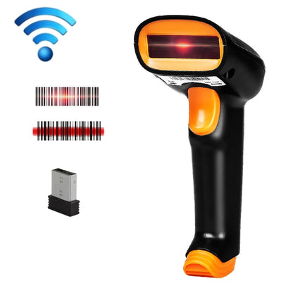 Express Barcode Scanner With Storage USB Wireless Scanner, Specification： Red Light - Barcode Scanner by PMC Jewellery | Online Shopping South Africa | PMC Jewellery
