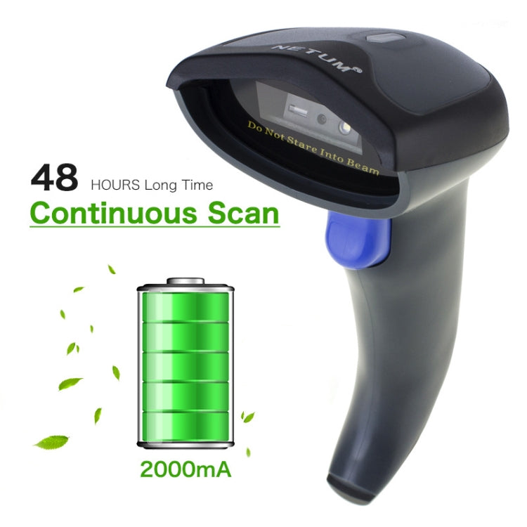 NETUM High-Precision Barcode QR Code Wireless Bluetooth Scanner, Model: Bluetooth + 2.4G + Wired - Barcode Scanner by NETUM | Online Shopping South Africa | PMC Jewellery