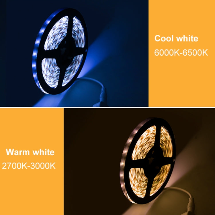 Low Voltage Light Strip LED Hand Scan Induction Flexible Soft Lamp Strip Bedroom Ceiling TV Cabinet Wardrobe Light, Product specifications: Non-waterproof 4m(Cool Light) - Sensor LED Lights by PMC Jewellery | Online Shopping South Africa | PMC Jewellery